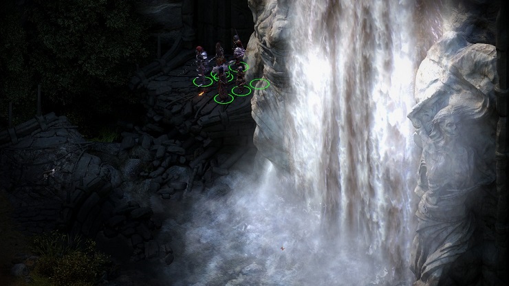 Pillars of Eternity Waterfall