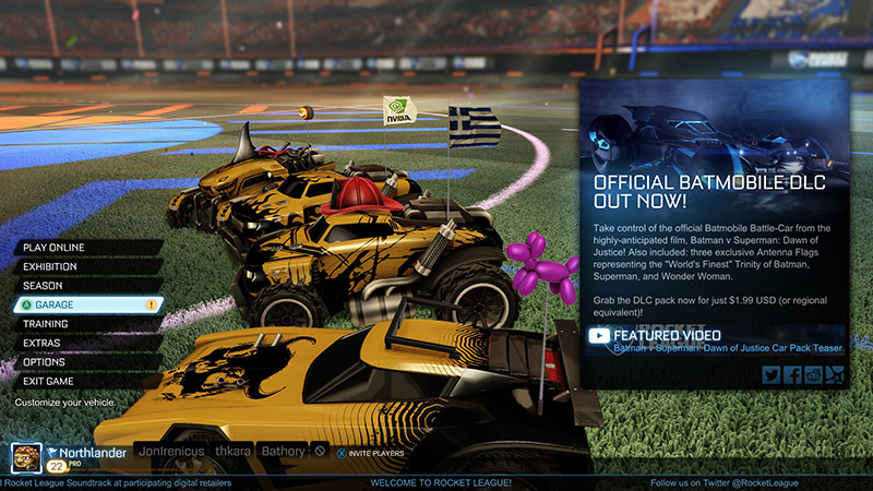 Rocket League F1