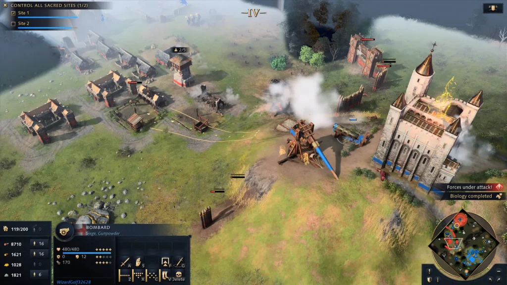 Age of Empires IV town siege