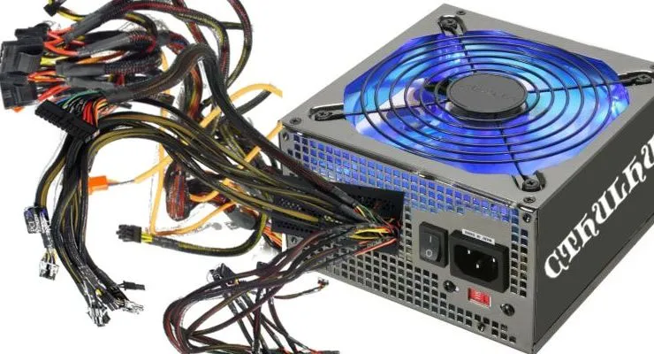Cable management non modular PSU