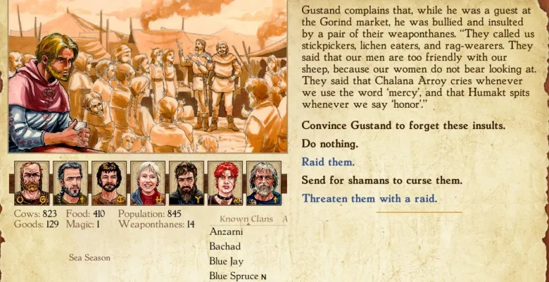 King of Dragon Pass - Event