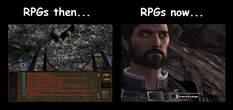 Planescape Torment - RPGs then and now