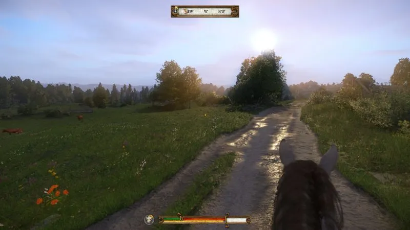 Kingdom Come Deliverance - Scenery on horseback