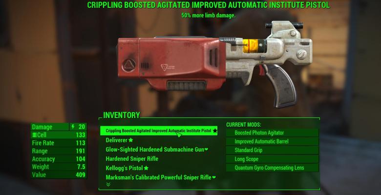 fallout 4 rename weapons