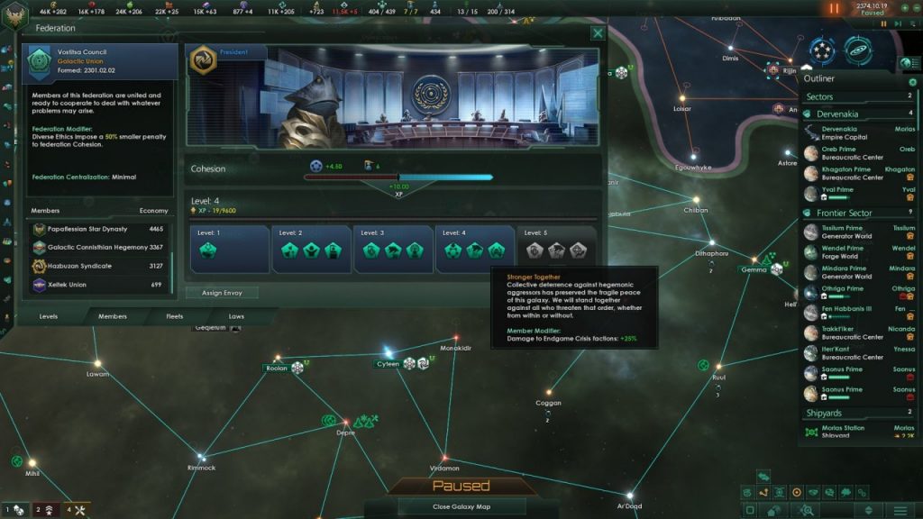 Stellaris Federations Traits