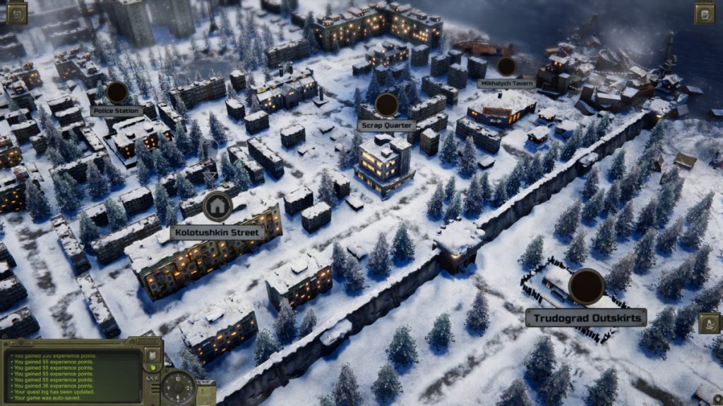 Trudograd City Map