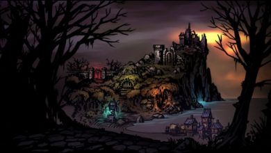 Darkest Dungeon Quest map