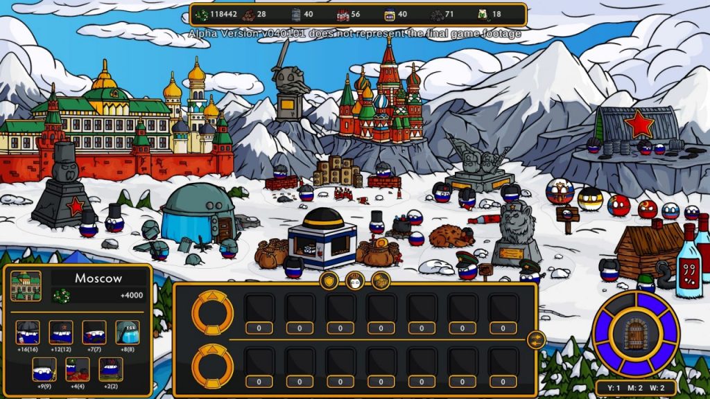 CountryBalls Heroes RussiaBall Town