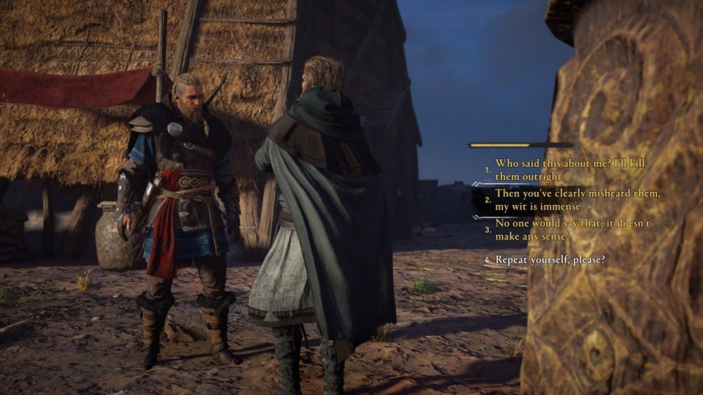 Assassin's Creed Valhalla Flyting