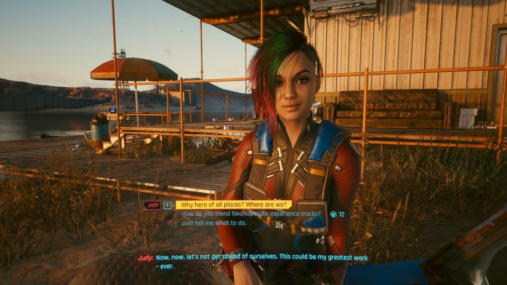 Judy Alvarez Dialogue Skill Check