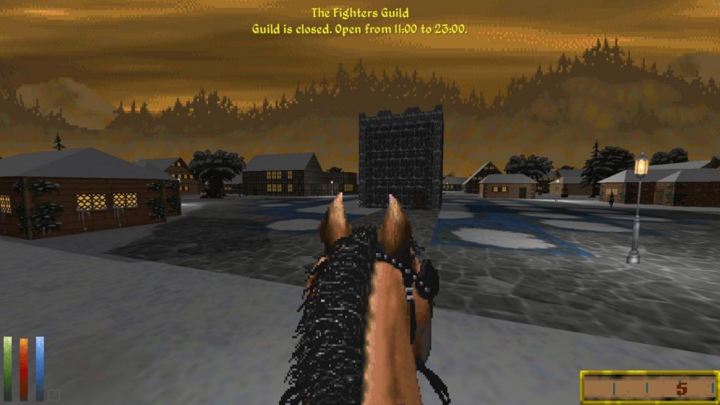 Fighter's Guild is closed