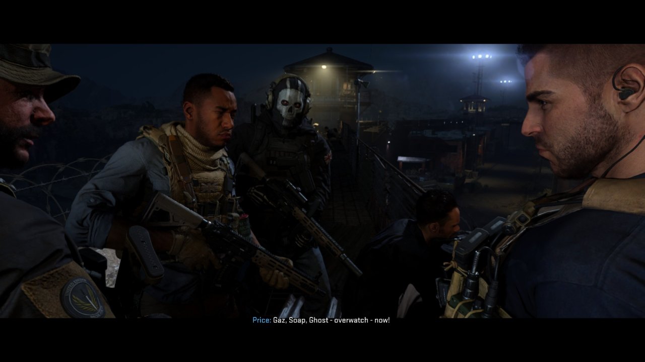 Simon Ghost Riley arrives at Shoothouse Cutscene (Call of Duty