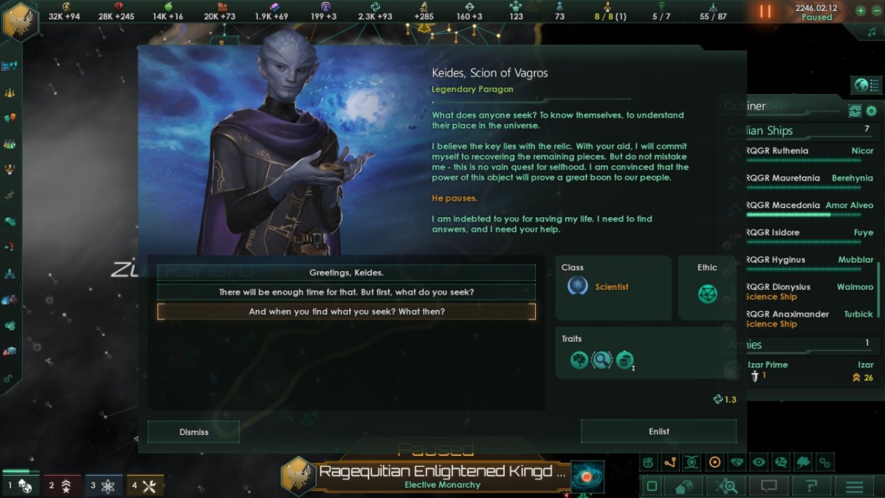 Stellaris: Galactic Paragons expansion will give council leaders