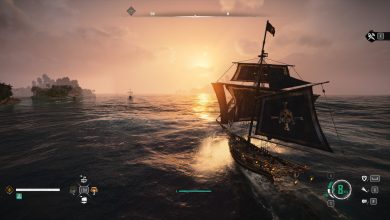 sailing a ship in Skull and Bones