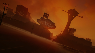 Fallout New Vegas sign ruined