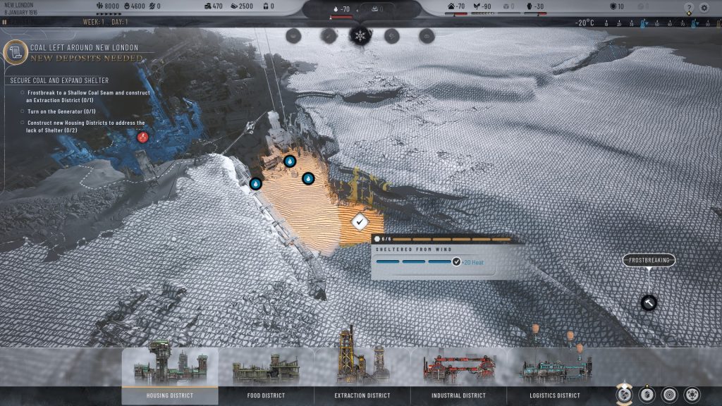 Districts of Frostpunk 2
