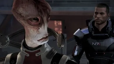 Mass Effect Mordin and Shepard