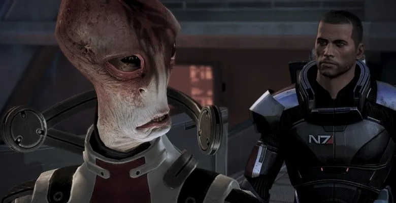 Mass Effect Mordin and Shepard
