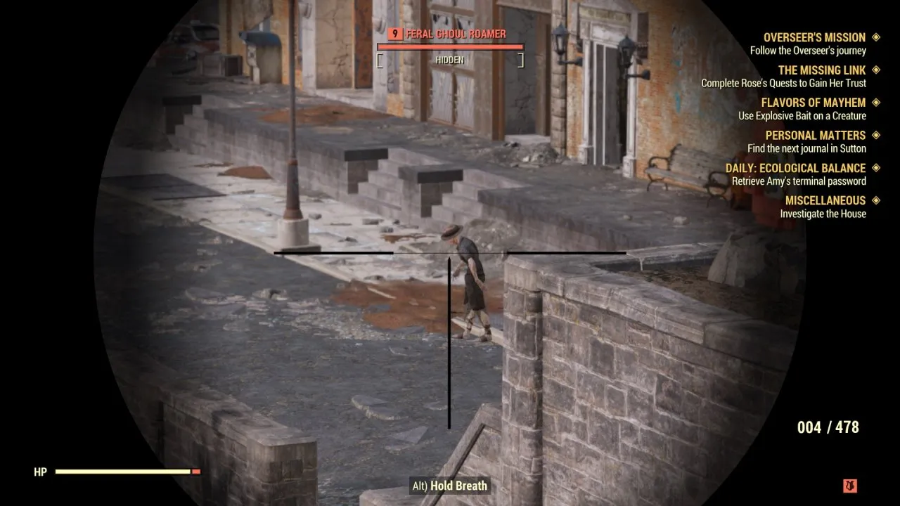 Fallout 76 Sniper