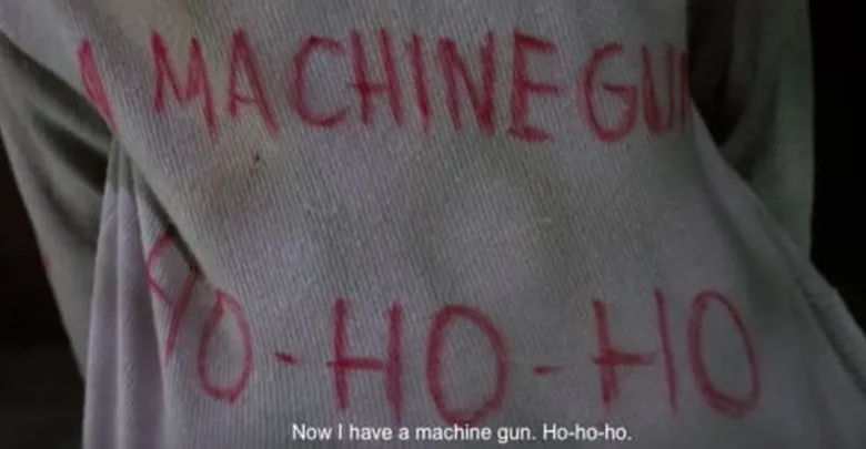 now I have a machine gun, ho-ho-ho