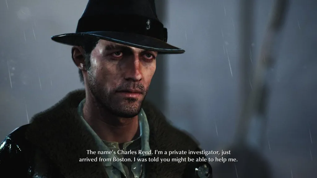The Sinking City Protagonist Charles Reed