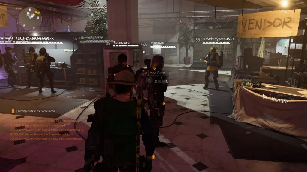 Tom Clancy's The Division 2 Coronavirus