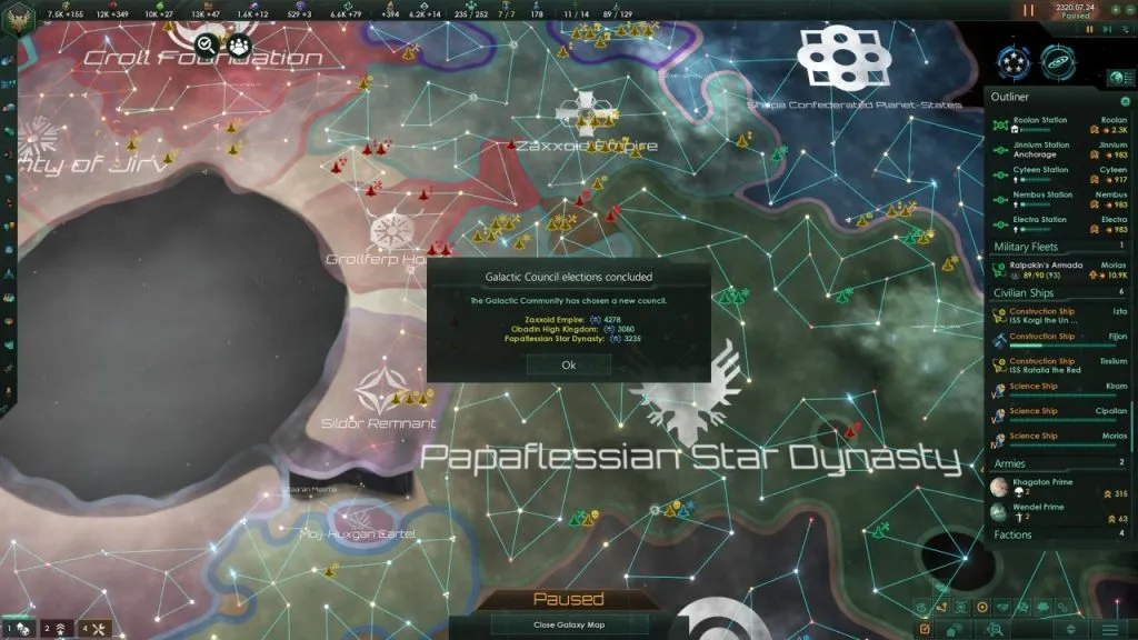 Stellaris Federations Council