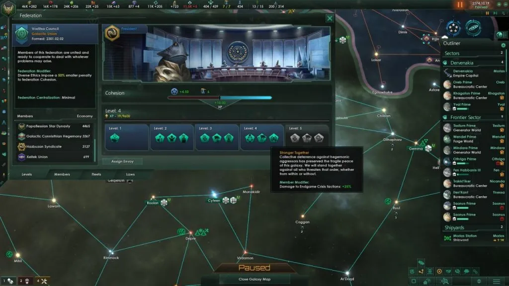 Stellaris Federations Traits