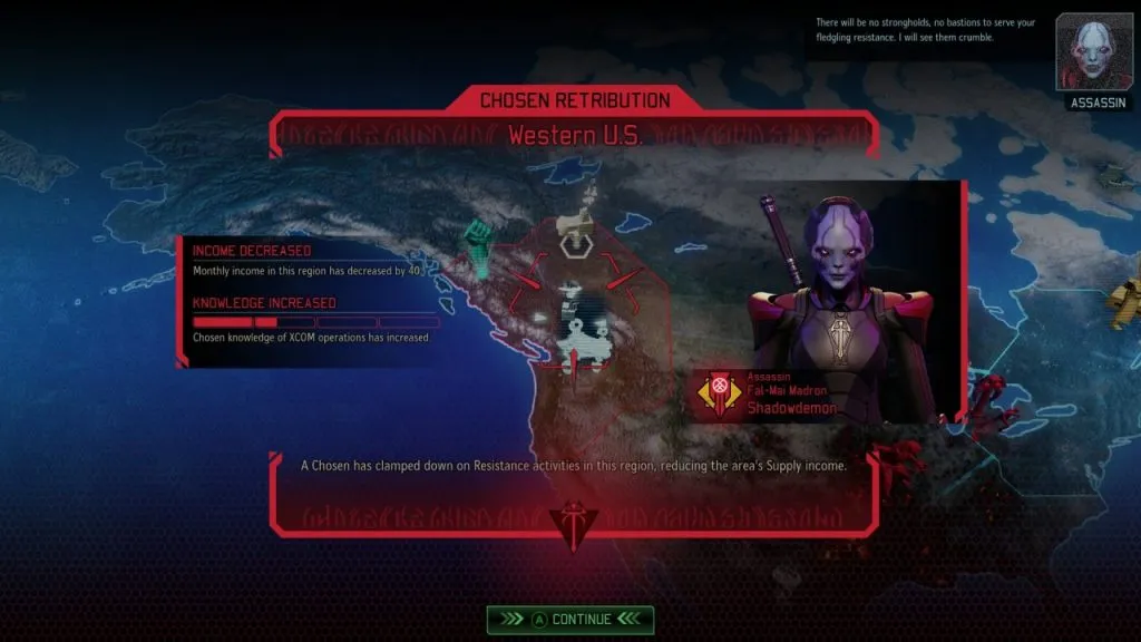 Chosen assassin scanning info