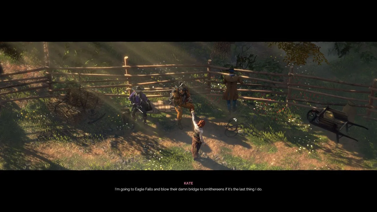 Desperados III banter