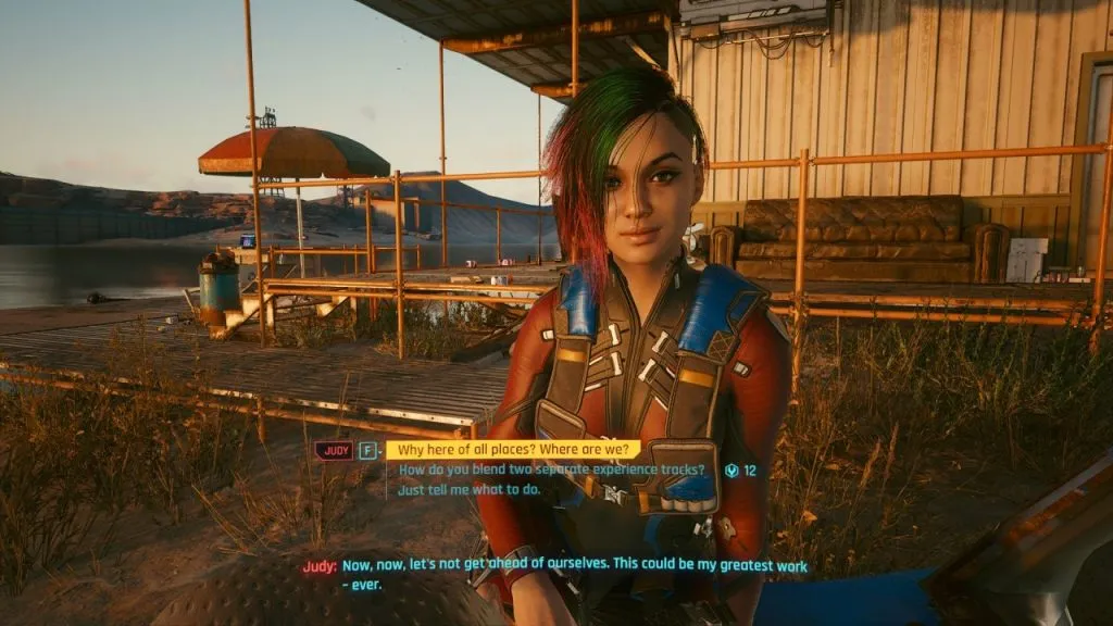 Judy Alvarez Dialogue Skill Check