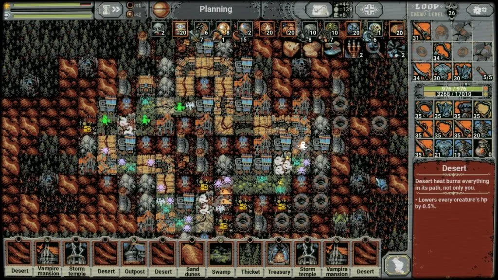 Loop Hero full map