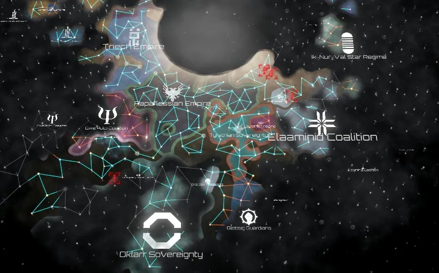 Stellaris Fog of War nations