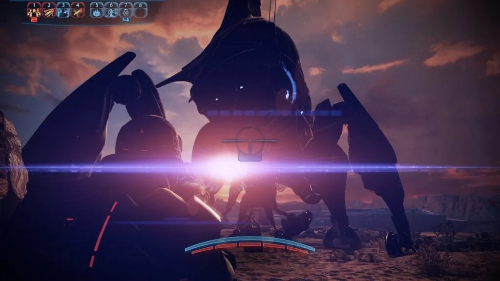 Fighting a Reaper on Rannoch