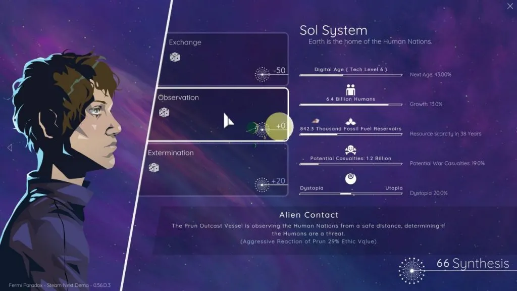 Fermi Paradox choices