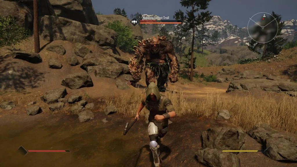 Fleeing a Troll in ELEX II