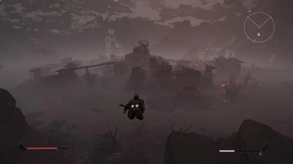 ELEX II Jet Pack Sprint Booster Flight