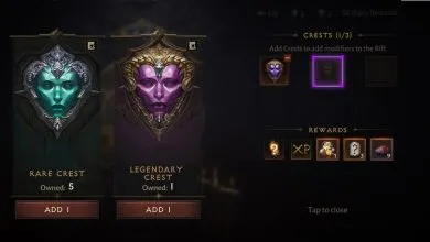 Diablo Immortal Elder Crests