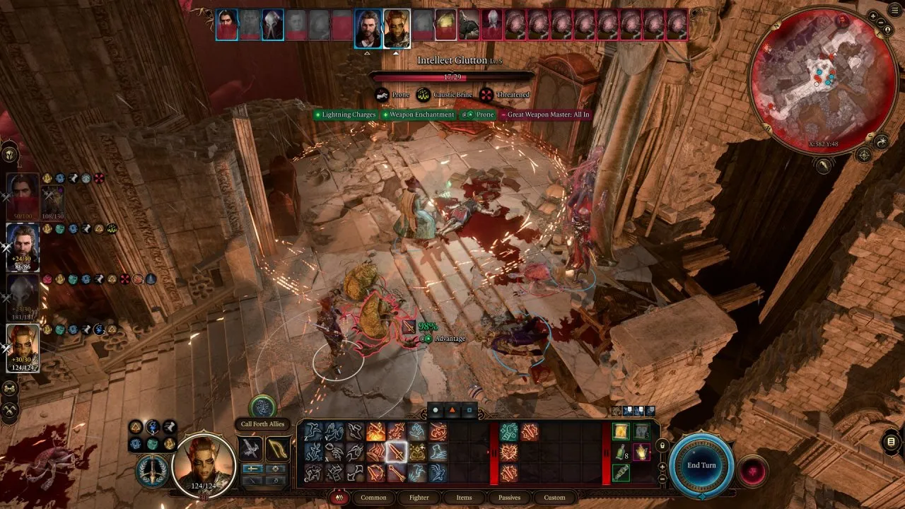 Baldur's Gate 3 combat