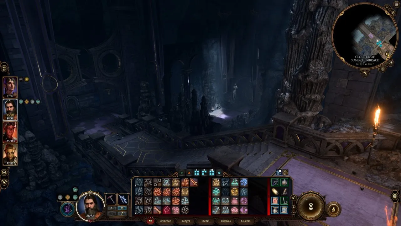 Baldur's Gate 3 underground