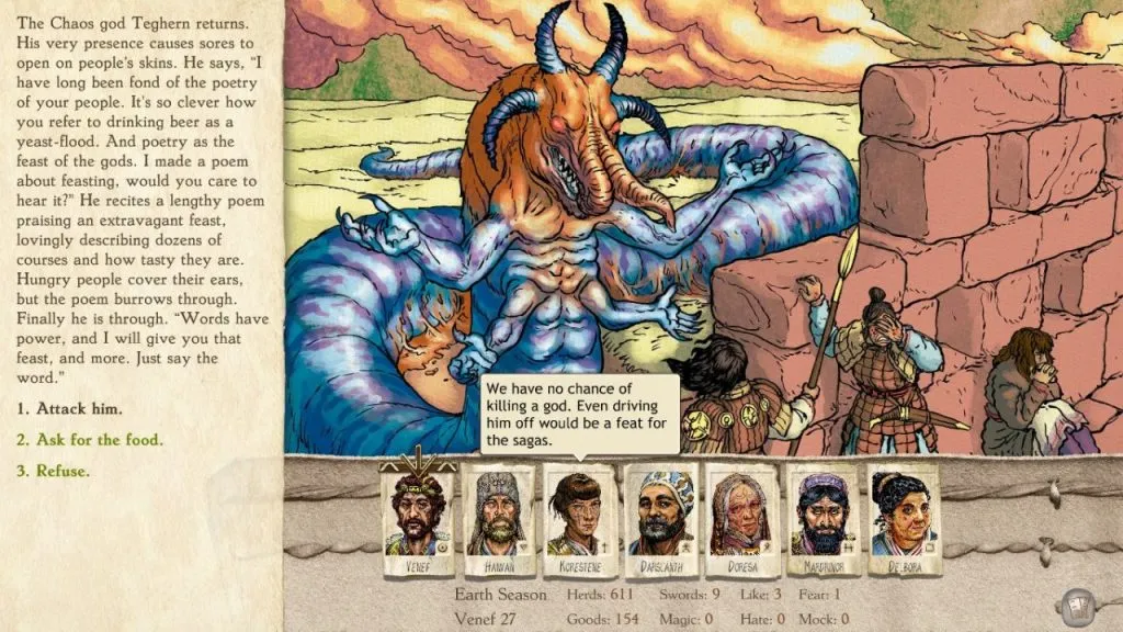 Teghern the Chaos God