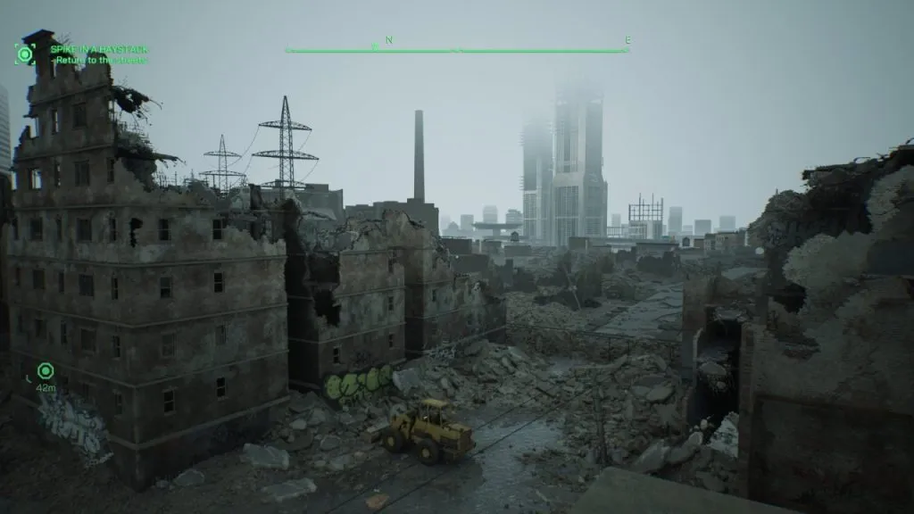 Old Detroit Ruins and Delta City