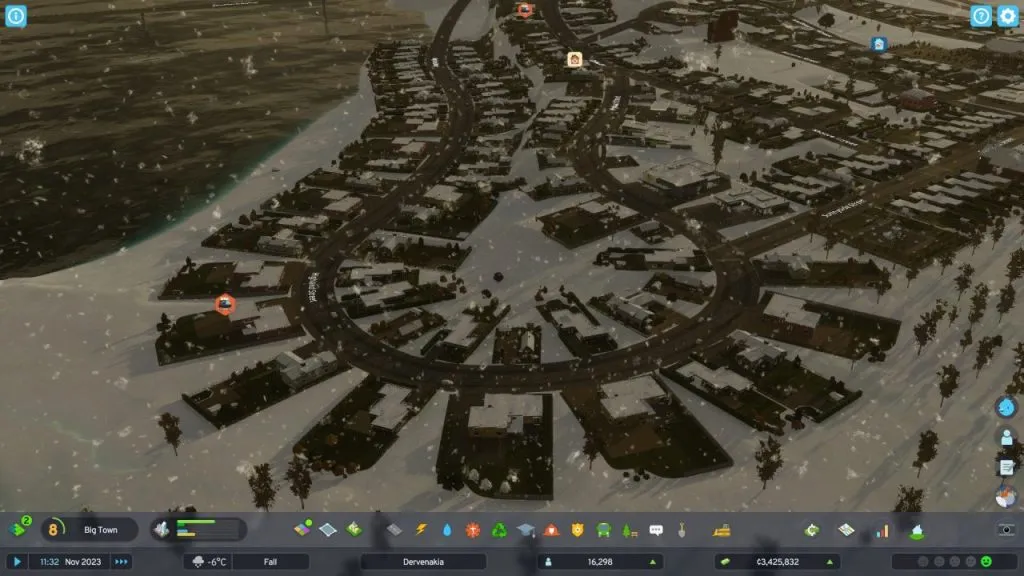 Low Density Residential Zone in Cities Skylines 2