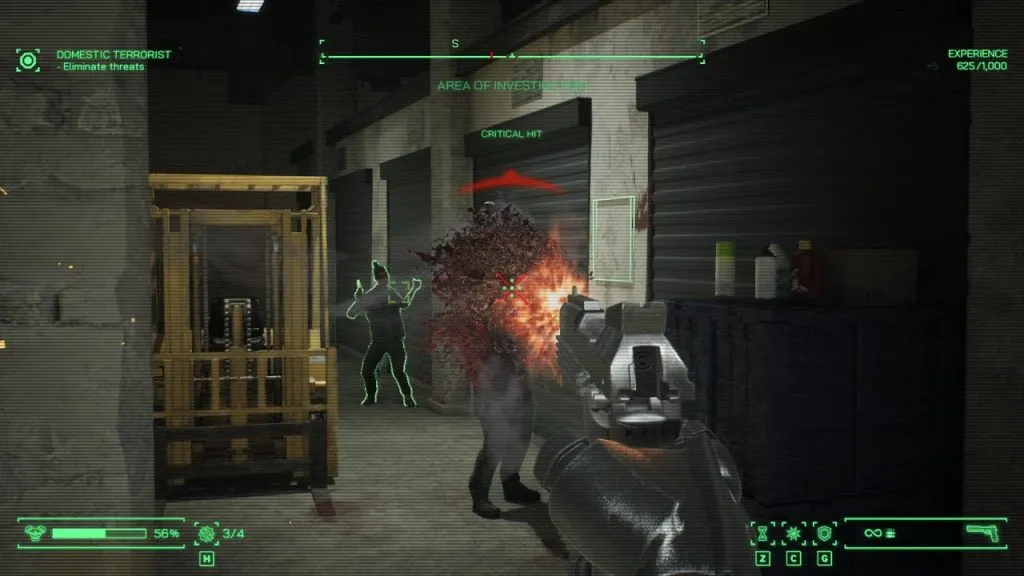 Rogue City creep's head exploding
