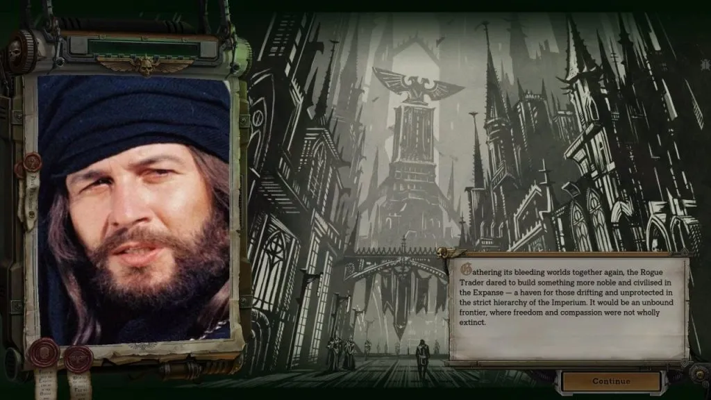 Rogue Trader Ending Slides