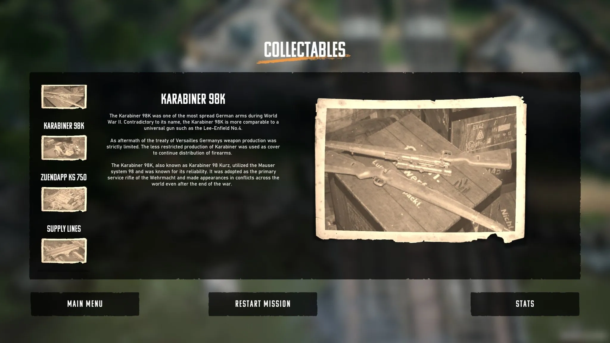 Commandos: Origins - Example of the collectables found throughout the maps.